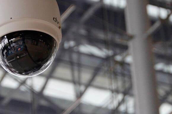 Caméro de vidéosurveillance installée par Dave Élec